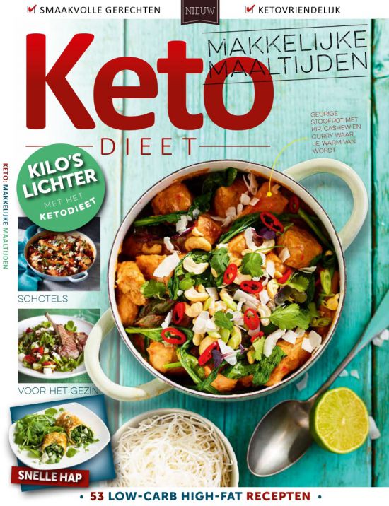 Necklet winkel progressief KETO Dieet Magazine - Makkelijke Maaltijden - MACADO